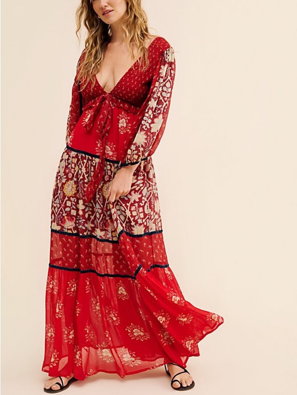 Free People Bali Laurel Maxi Dress